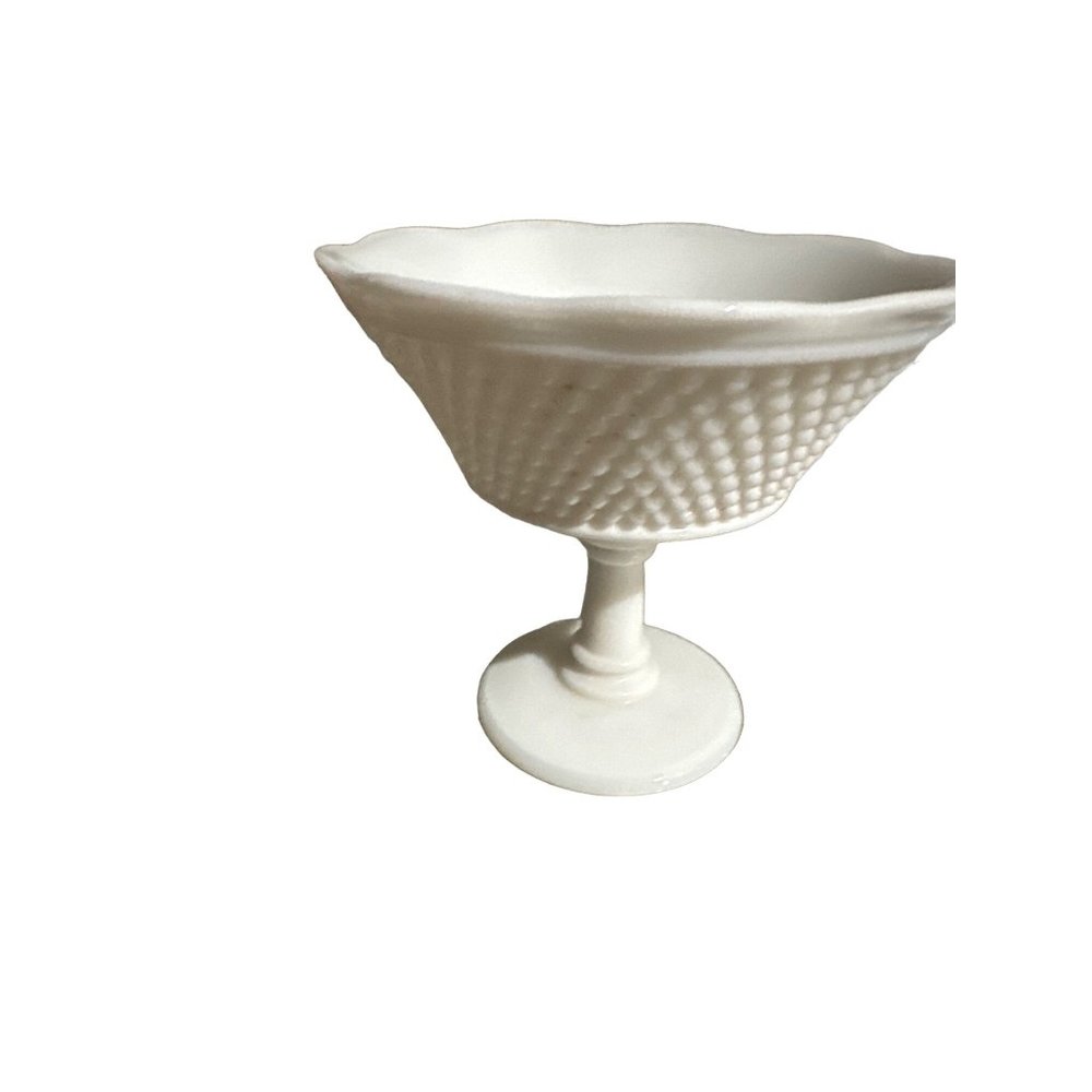 Vintage Milk Glass Candy Dish